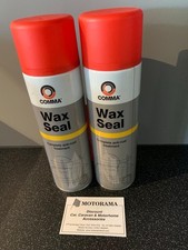 2X COMMA WAX COATING WAXOYL WAX OIL SPRAY RUST PROOFING FOR CARS VANS ETC