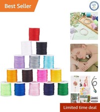 Flexible 0.8mm Nylon Thread for 150 Yards of DIY Bracelets Accessories