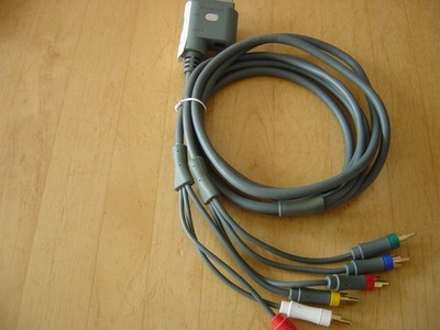 Original Microsoft Xbox 360 Component HD AV Kabel - HD-Qualität & Retro