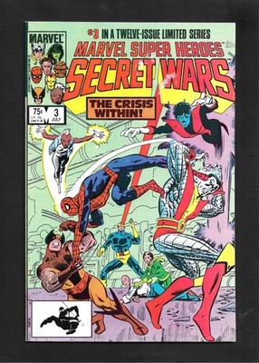 Marvel Super Heroes Secret Wars #3 (1984): 1st Appearance Volcana, Titania! VF-!