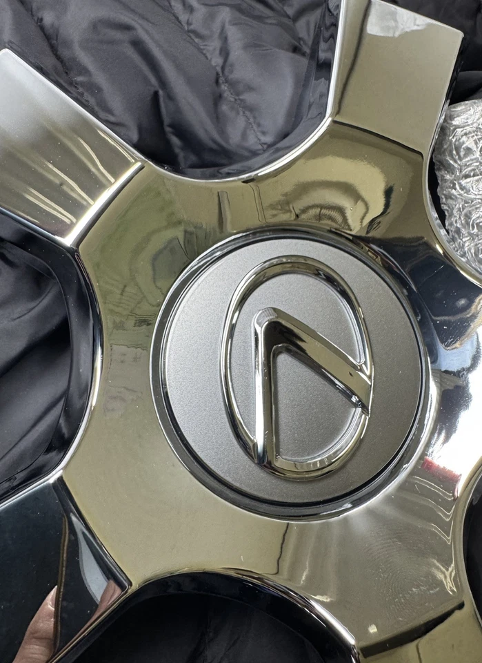 LEXUS 17-20 LX570 CROMO LLANTA CENTRAL TAPACUBOS CUBIERTA 4260B-60440 Juego 4 Foto 4 de 4