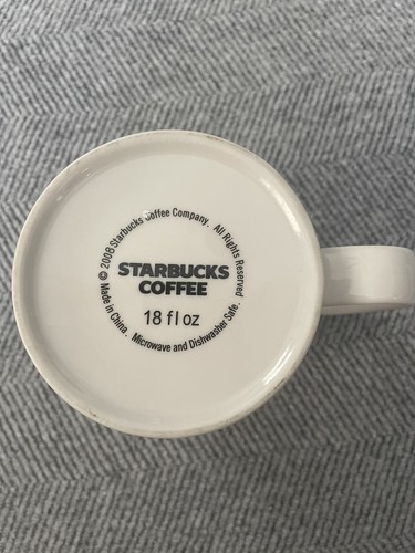 Starbucks Architecture Series LOS ANGELES Skyline 18oz. Ceramic Coffee Mug EUC - Picture 5 of 7