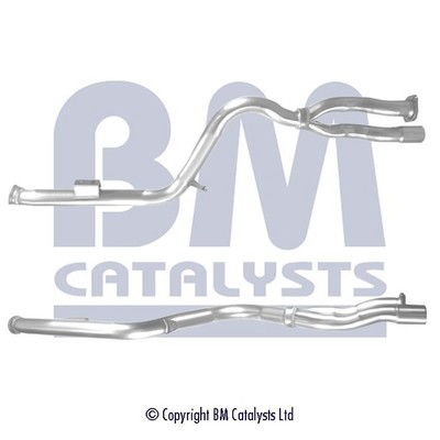 Auspuffrohr Mitte BM50498 BM Katalysatoren 2114900120 2114905620 A2114900120 NEU - Bild 2 von 2