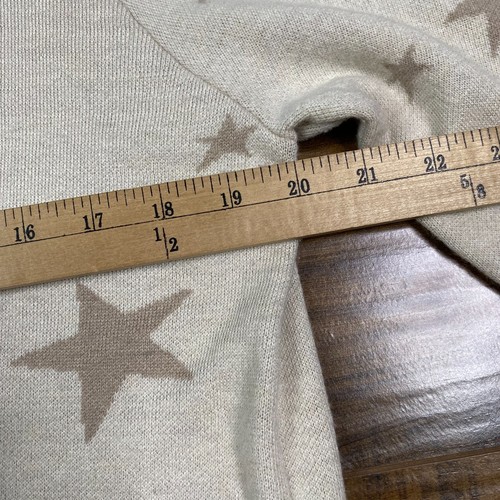 Nordstrom Splendid Natalie Star Damenpullover Größe Large AOP 2 % Kaschmir neu mit Etikett - Bild 6 von 13