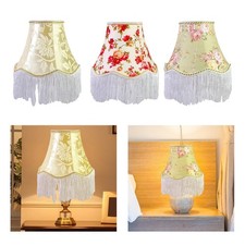 Paralume europeo vintage con frange per la sala da pranzo della caffetteria