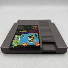 Gumshoe (Nintendo Entertainment System 1986) Authentic NES 5 Screw CART & Sleeve
