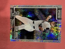 Topps 2025 Series 1 Sean Burke Holographic Parallel #GWS Chicago White Sox