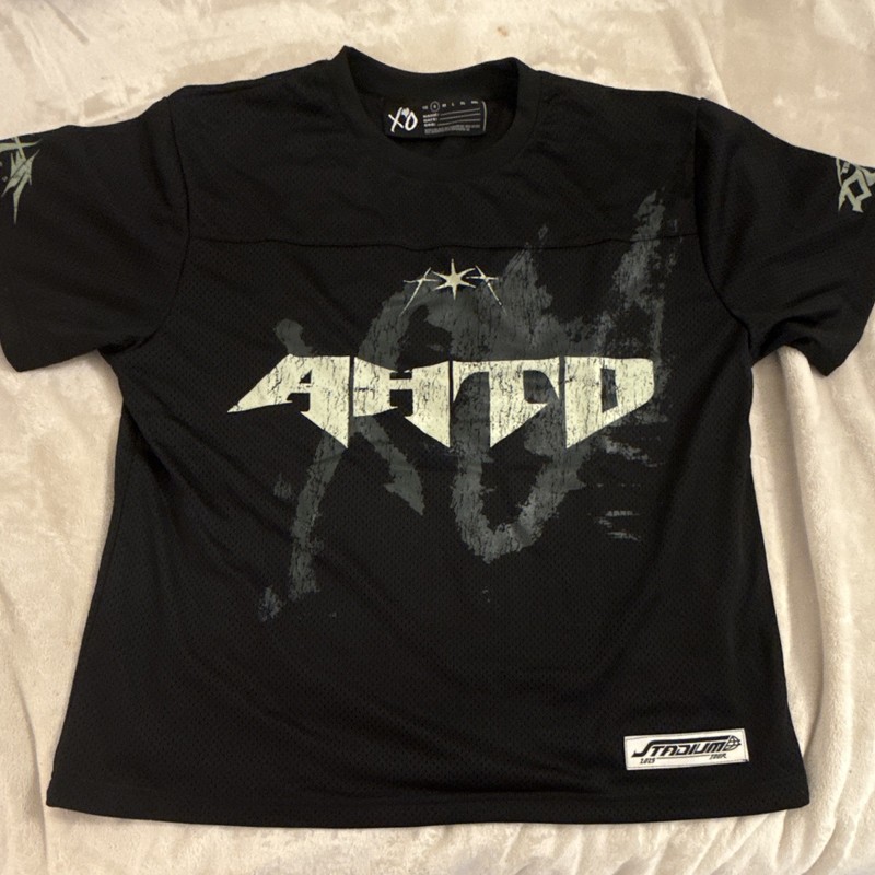 XO Men’s S Black Graphic Print Crew Neck Tee After Hours Til Dawn AHCP 1125