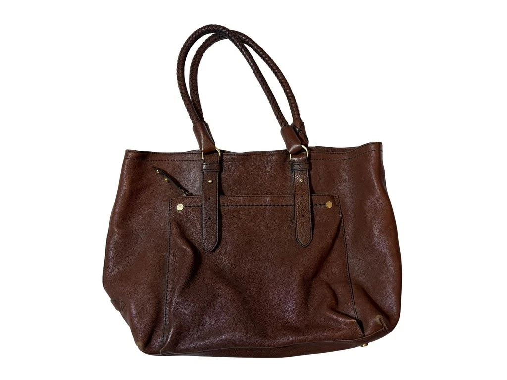 Cole Haan レザー トートバッグ ブラウン Cole Haan Leather Exterior Brown Bags & Handbags for Women for