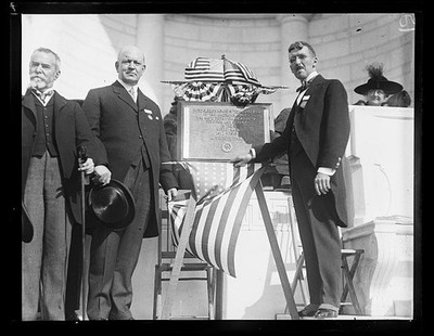 Photo:Arlington Virginia J.J. Jusserand Edwin Denby Memorial Plaque 1922