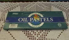 Pro Art Pro 3011 Oil Pastels ~ 24 Brilliant Colors ~ Regular Size ~ AP Non-toxic