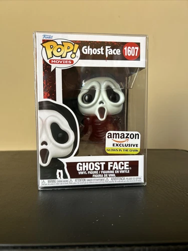Funko Pop! Movies- Ghost Face: Ghost Face GITD Amazon Exclusive #1607 W/Protect