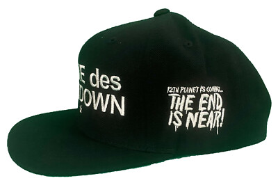 Comme des Fuckdown embroidered Black Cap FlexFit Yupoong Hat