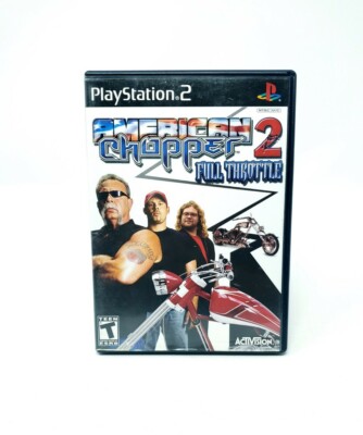 American Chopper 2: Full Throttle (Sony PlayStation 2) PS2 Complete CIB 