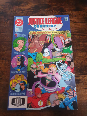 Justice League Quarterly #5 - DC COMICS 1990