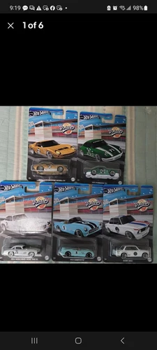 2024 HOT WHEELS VINTAGE RACING CLUB ( SET OF 5 ) 1954 MERCEDES-BENZ 1971 PORSCHE