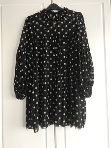 spotty smock dress