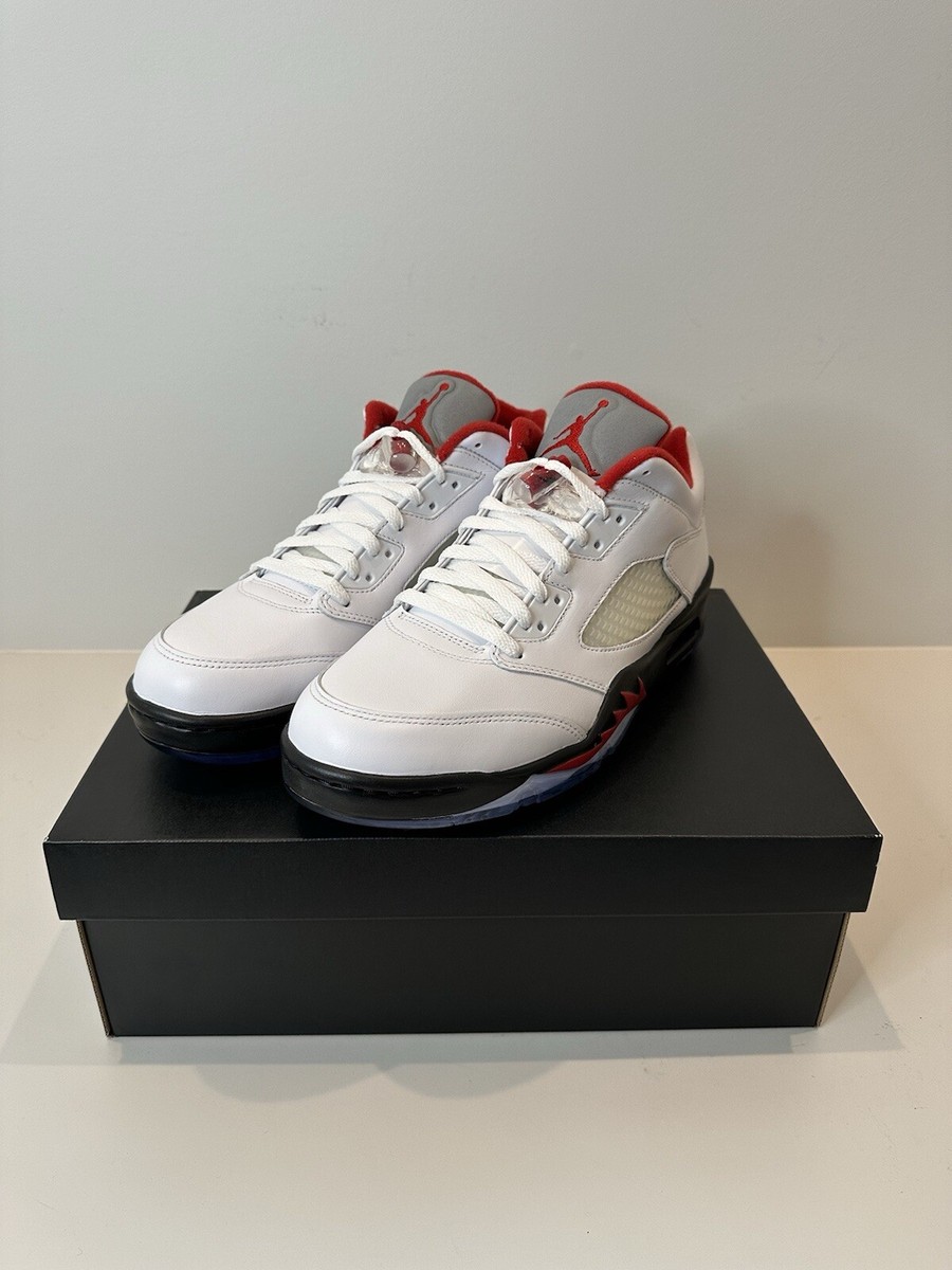 Nike Jordan Retro V 5 Low Golf Shoe Size 10.5 Retro Fire Red