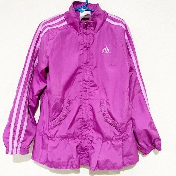 Adidas windbreaker best sale girls