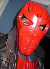 Red Hood Deluxe Cosplay Latex Mask - Batman Arkham Knight