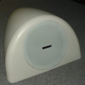 Pair Adastra Ws3v Surface Mount Pod Ceiling Speaker 100v Line 3w