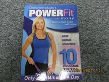 Stephanie Huckabee's Power Fit Harmony 10DVDs Total Balanced Fitness System EXC