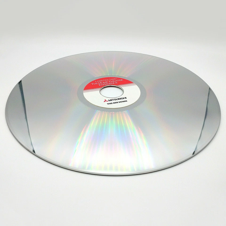 Mitsubishi The Home Theater Experience (1991) / Promo Demo LD Laserdisc / Rare - Image 3 of 4