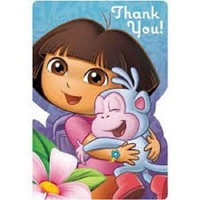 Dora The Explorer Flower Adventure Invitations And Thank You Cards on sale Dora The Explorer Flower Adventure Invitations And Thank You Cards on sale