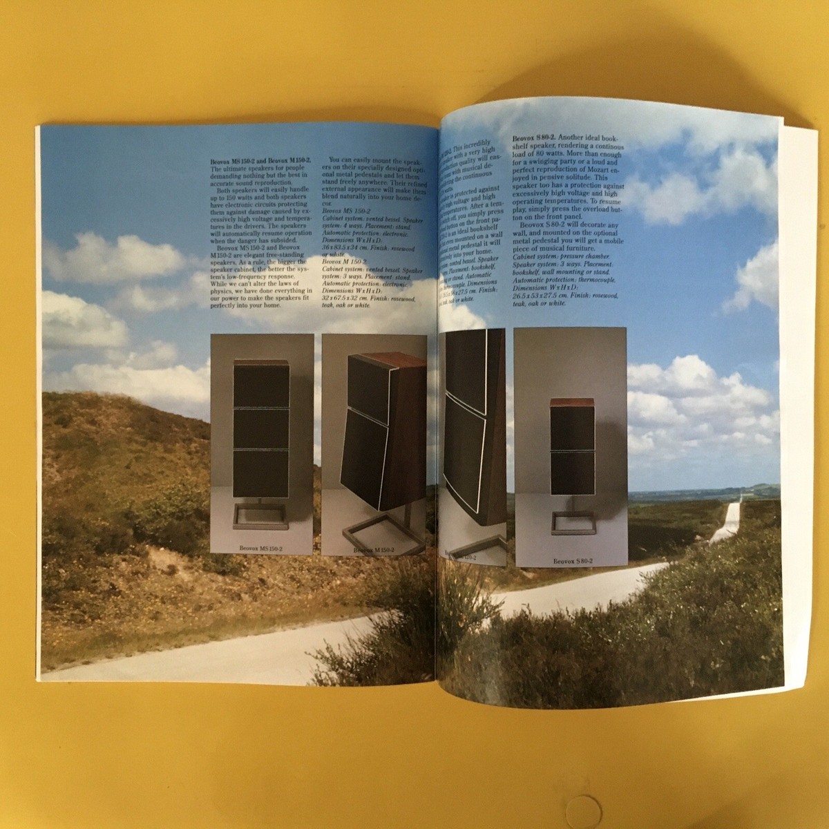 VINTAGE ORIGINAL BANG & OLUFSEN PRODUCT 1983/84 BROCHURE CATALOG