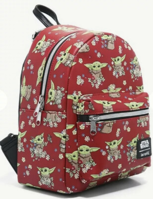 Loungefly Star Wars Grogu Flower backpack Loungefly Star Wars Loungefly Flower Backpack Loungefly Star  main image 4