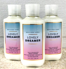 3 Bath  Body Works LOVELY DREAMER Body Lotion 8oz LOT/SET of 3