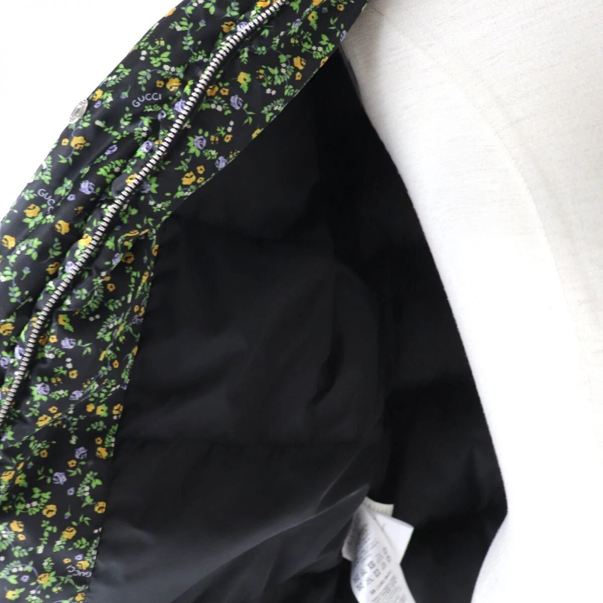 GUCCI × Liberty 20AW 637853 Piumino con Zip Stampa Floreale Multicolore 38 Italia