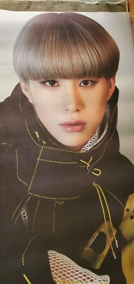 Jungwoo NCT 127 Superhuman music tour album's poster, South Korea