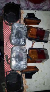 Headlights,taillights,signals lights fiat 126 ELMA | eBay