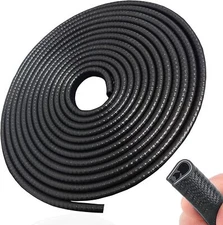 16ft U-Shape Car Door Edge Guard Molding Trim Rubber Edge Strip Seal Protector