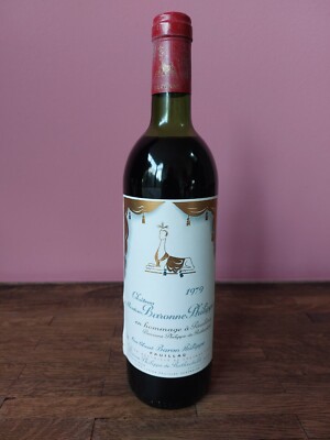 1979er Château Mouton Baronne Philippe de Rothschild, Rotwein Bordeaux