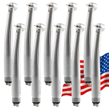 turbina dental E-generator Dental LED fibra óptica pieza de mano 2 / 4 agujeros