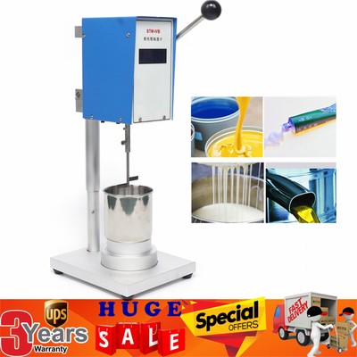 Digital Stormer Viscometer Viscosity Meter Fit Paints KU CP G Temp Temp Display
