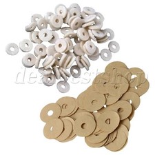 180x Piano Regulating Punchings Kit w/ 22x6mm Brown 14x4mm Felt White