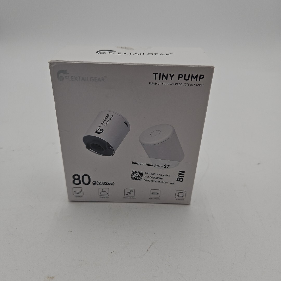 MINI BOMBA DE AIRE Portátil Eléctrica para Inflables Colchón Piscina Flotador FLEXTAILGEAR