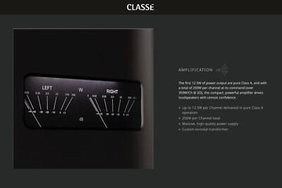 Classe Audio Delta STEREO Amp -NEW Factory Sealed! - Full Warranty! MSRP $14,000