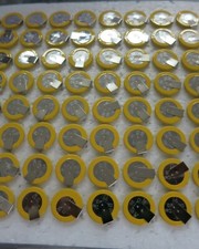 BRAND NEW 5 PCS CR1220 1220 2 Pins tabs 3V Cell Coin Battery US STOCK