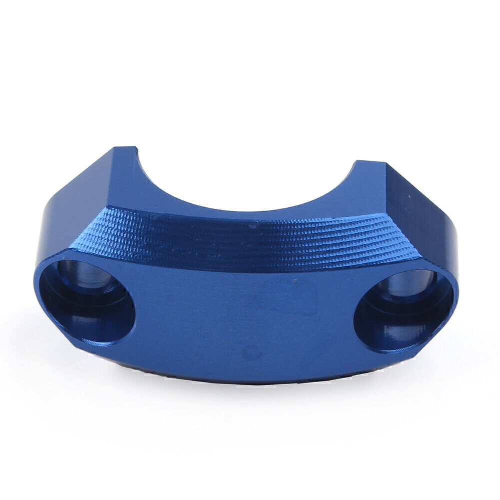 22mm CNC Master Cylinder Perch Clamp Cover Blue For