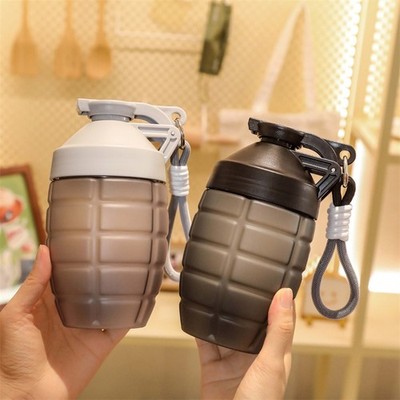 600ml Fitness Sport Trinkflasche Fashion Shaker Cup Protein Pulver Mixbecher