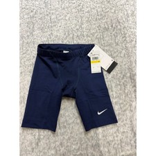 Nike Swim Hydrastrong Boys Jammer Swim Shorts Navy Blue NESSA006 Size 24 NEW