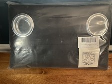 NICETOWN Pitch Black Blackout Curtains - 2 Panels 42" x 40  