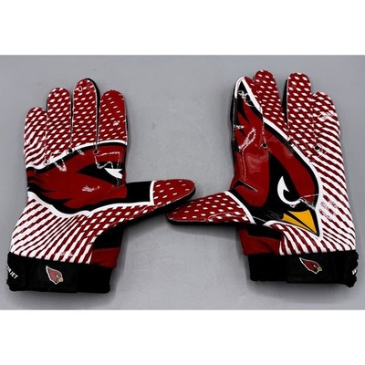 Nike Vapor Jet Arizona Cardinals NFL Football Receiver Gloves Red White Black XL
