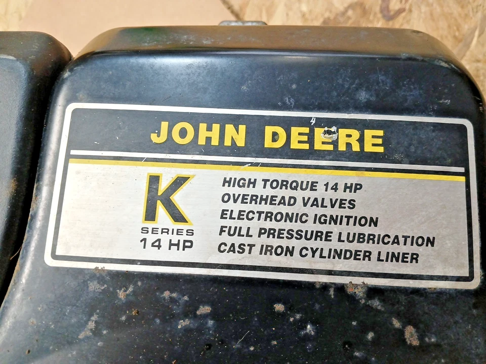 John Deere 160 Kawasaki FC420V-ES10 Engine 14HP Runs - Image 2 of 4