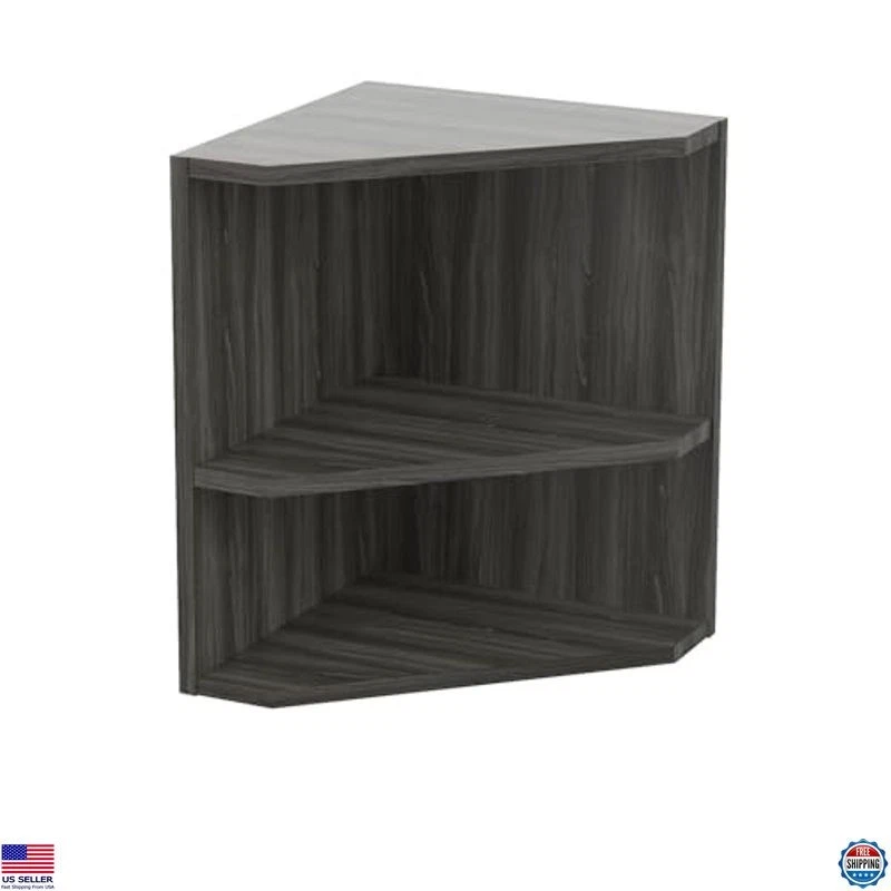 Mayline Medina Regal Eckstütze, grau Stahl Laminat, 63" & 72" Stall, 1