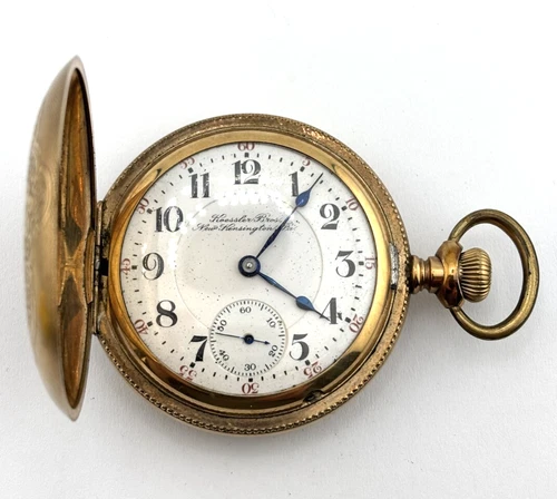 Hamilton 1904 Antique Mechanical Pocket Watch  17J   18s   231027  NON-WORKING